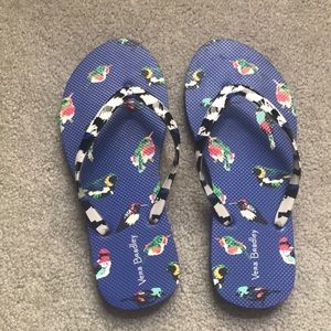 *SPRING CLEANING SALE* Vera Bradley “Blue Birds” Flip Flop Sandals